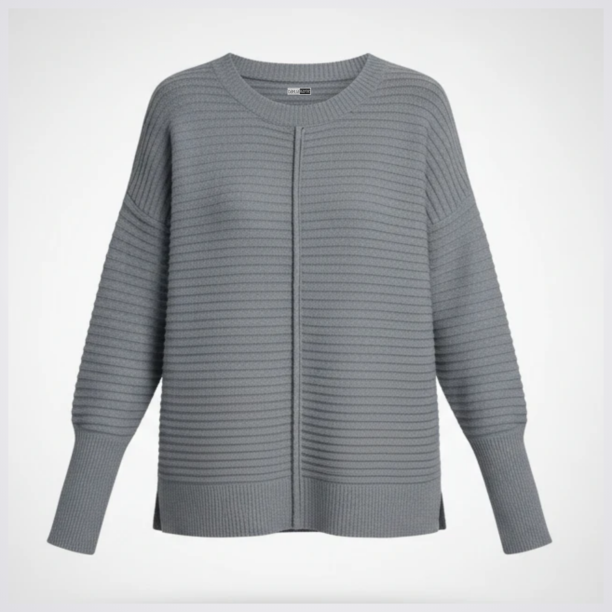 Seamline Sweater Gray