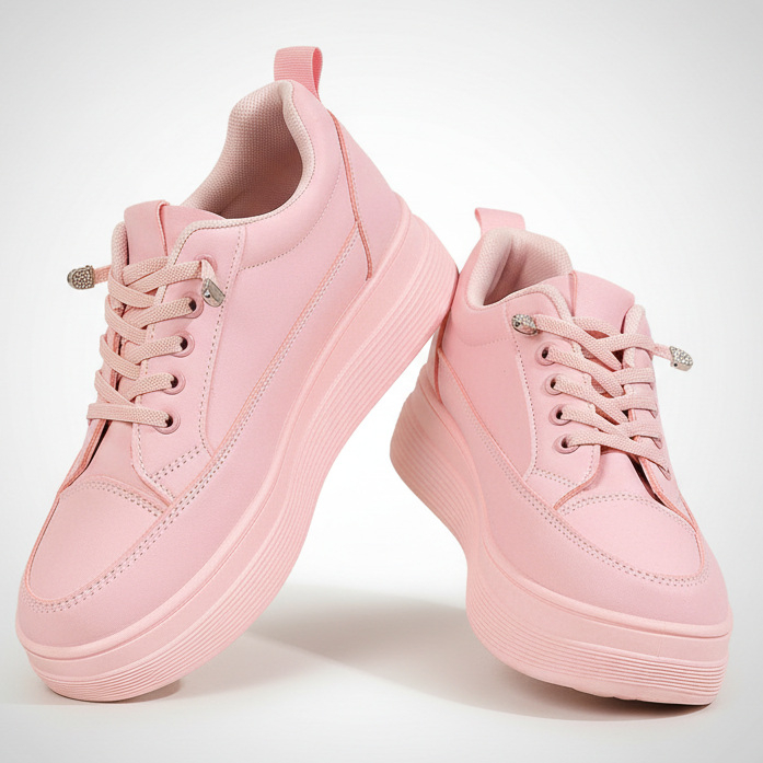 Chunky Platform Sneakers Pink