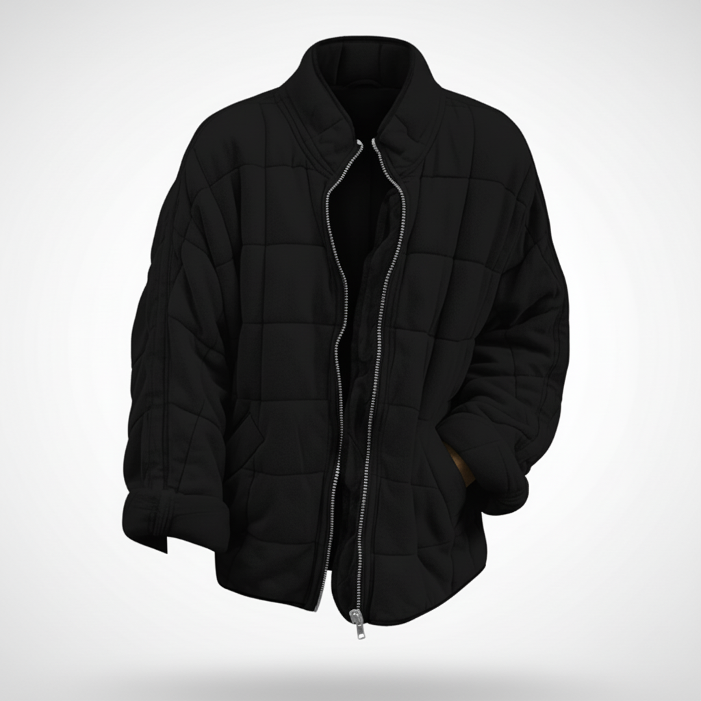 Embrace Zip-Up Black