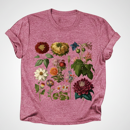 Floral T-shirt Blush