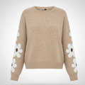 Flower Pullover Khaki