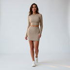 Cameo Sweater & Skirt Set