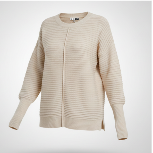 Seamline Sweater Khaki