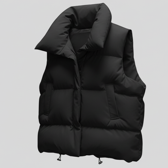 Oversized Versatile Vest black