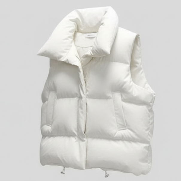 Oversized Versatile Vest white